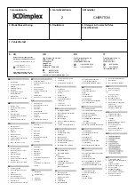 Preview for 8 page of Dimplex CHERITON LOG Quick Start Manual