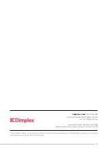 Preview for 15 page of Dimplex DCACP30DC Instruction Manual