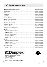 Preview for 18 page of Dimplex DF1135M Owner'S Manual