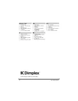 Preview for 14 page of Dimplex DF2010-EU Owner'S Manual