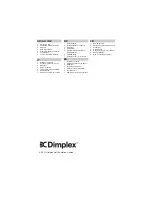 Preview for 59 page of Dimplex DF2010-EU Owner'S Manual