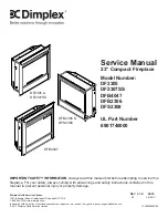 Dimplex DF2305 Service Manual preview