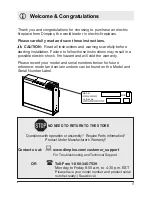 Preview for 3 page of Dimplex DF2600L Owner'S Manual