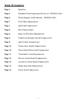 Preview for 2 page of Dimplex DF2608-AU Service Manual