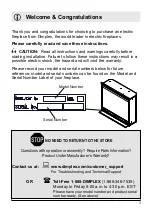 Preview for 3 page of Dimplex DF2608 Owner'S Manual