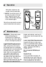 Preview for 13 page of Dimplex DF2608 Owner'S Manual