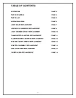 Preview for 2 page of Dimplex DFB6016 Parts & Service Manual