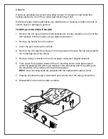 Preview for 18 page of Dimplex DFB6016 Parts & Service Manual