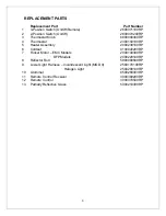 Preview for 8 page of Dimplex DFP20-BW1009 Parts & Service Manual