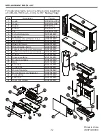 Preview for 22 page of Dimplex DFP6975O User Manual