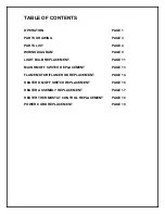 Preview for 2 page of Dimplex DS5603 Parts & Service Manual