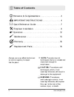 Preview for 2 page of Dimplex DWF120330B Owner'S Manual