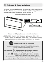 Preview for 3 page of Dimplex DWF3651 Owner'S Manual