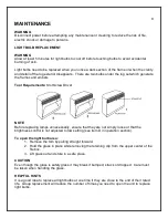 Preview for 12 page of Dimplex EF3003-230 Practical User'S Manual