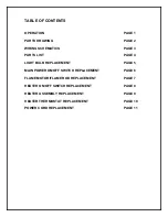 Preview for 2 page of Dimplex EWM-COPPER Parts And Service Manual