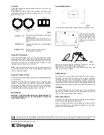 Preview for 2 page of Dimplex Lee LEE20 Installation And Operating Instruction