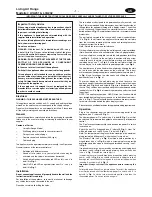 Preview for 6 page of Dimplex LVA231 Operating And Maintenance Instructions Manual