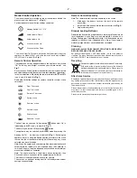 Preview for 7 page of Dimplex LVA231 Operating And Maintenance Instructions Manual