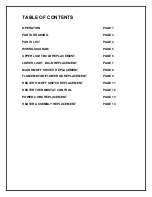 Preview for 2 page of Dimplex MILANOef EDS7001F Parts And Service Manual