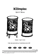 Dimplex Opti-V 360 Instruction Manual preview