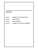 Preview for 3 page of Dimplex Optiflame Electric Fireplace User Manual