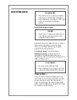 Preview for 8 page of Dimplex Optiflame Electric Fireplace User Manual