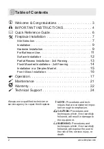 Preview for 2 page of Dimplex Prism BLF5051 Owner'S Manual