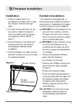 Preview for 9 page of Dimplex Prism BLF5051 Owner'S Manual