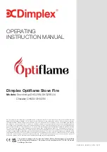 Dimplex STOCKBRIDGE SKG20BL Operating Instructions Manual preview