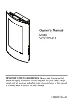 Dimplex VCX1525-EU Owner'S Manual preview