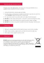 Preview for 6 page of Dimplex Whisper DCPF3IN1 Instruction Manual