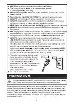 Preview for 3 page of Dimplex X40003BK User Manual