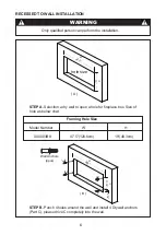 Preview for 7 page of Dimplex X40003BK User Manual