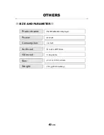 Preview for 46 page of Directed Tablet DVD Player TD700 Owner'S Manual