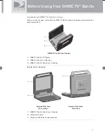 Preview for 8 page of DirecTV DirecTV SAT GO Owner'S Manual