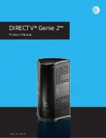 Preview for 1 page of DirecTV Genie 2 Product Manual