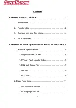 Preview for 5 page of DirekTronik Telecom Test PDA User Manual