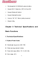 Preview for 14 page of DirekTronik Telecom Test PDA User Manual