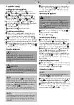 Preview for 17 page of Dirt Devil DD2425 Series Instruction Manual