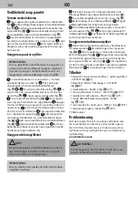 Preview for 102 page of Dirt Devil DD2425 Series Instruction Manual