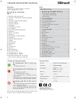 Preview for 4 page of Dirt Devil EQU Turbo Silence Operating Manual