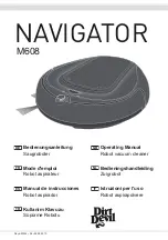 Dirt Devil M608 Navigator Operating Manual preview