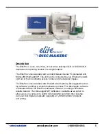 Preview for 5 page of Disc Makers ElitePro1 Instruction Manual