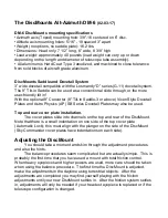 Preview for 2 page of DiscMounts Alt-Azimuth DM-6 Techical Manual