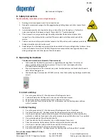 Preview for 23 page of disperator 500A-ATF-K User Manual