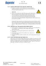 Preview for 24 page of disperator 500A-GTS-E65 EXCELLENT SERIES User Manual