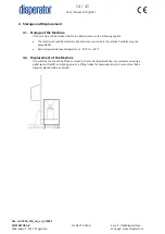 Preview for 14 page of disperator EXCELLENT 500A-MB Series User Manual