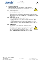 Preview for 23 page of disperator EXCELLENT 500A-MB Series User Manual