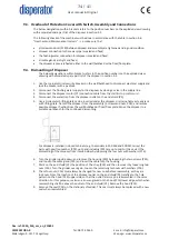 Preview for 34 page of disperator EXCELLENT 500A-MB Series User Manual