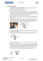 Preview for 37 page of disperator EXCELLENT 500A-MB Series User Manual